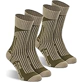 M-Tac Crew Knee High Tactical Socks 2 Pack - Military Lightweight Coolmax Moisture Wicking Army Combat Socks