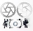Signswise MTB Mountain Bicycle Bike Mechanical Disc Brake Front and Rear 160mm + G2 Rotors