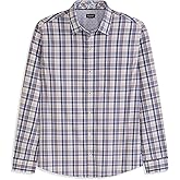 Van Heusen Mens Originals Long Sleeve Button Down Shirt, Slim Fit Regular Length, Comfortable Stretch Fabric