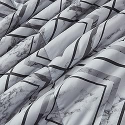 KeoWin Comforter Set Queen Size Bed 3 Piece