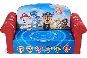 MARSHMALLOW Furniture, Children's 2-in-1 Flip Open Foam Compressed Sofa, PAW Patrol