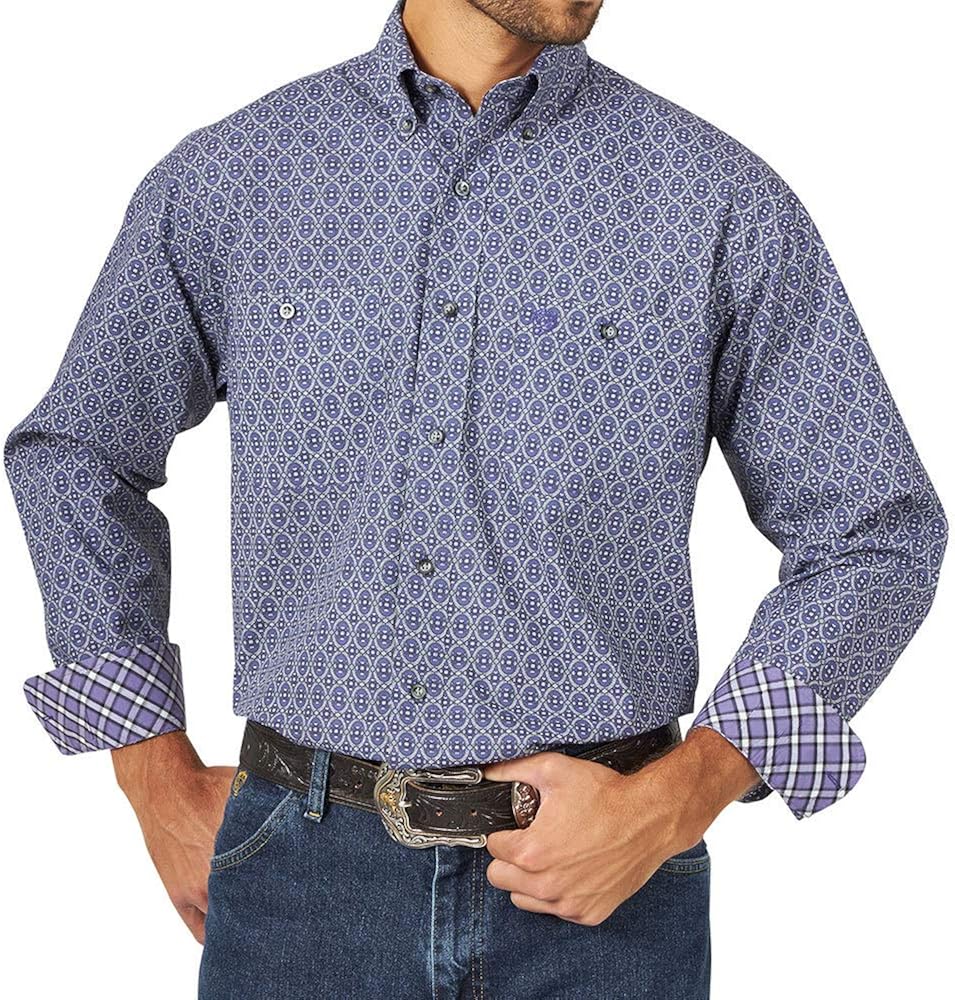 wrangler black long sleeve shirt