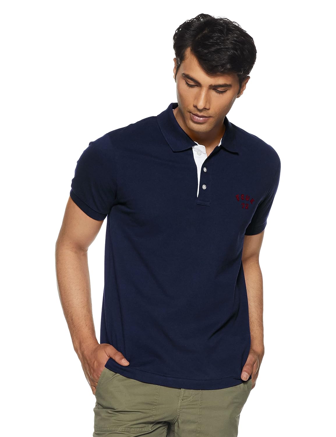 french connection men's slim fit polo