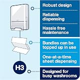 Tork Singlefold Hand Towels White 2-Ply H3 System 15 Packs 250 Sheets view 4