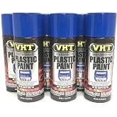 VHT SP822 Gloss Blue High Temperature Plastic Paint, 11oz - 6 PACK