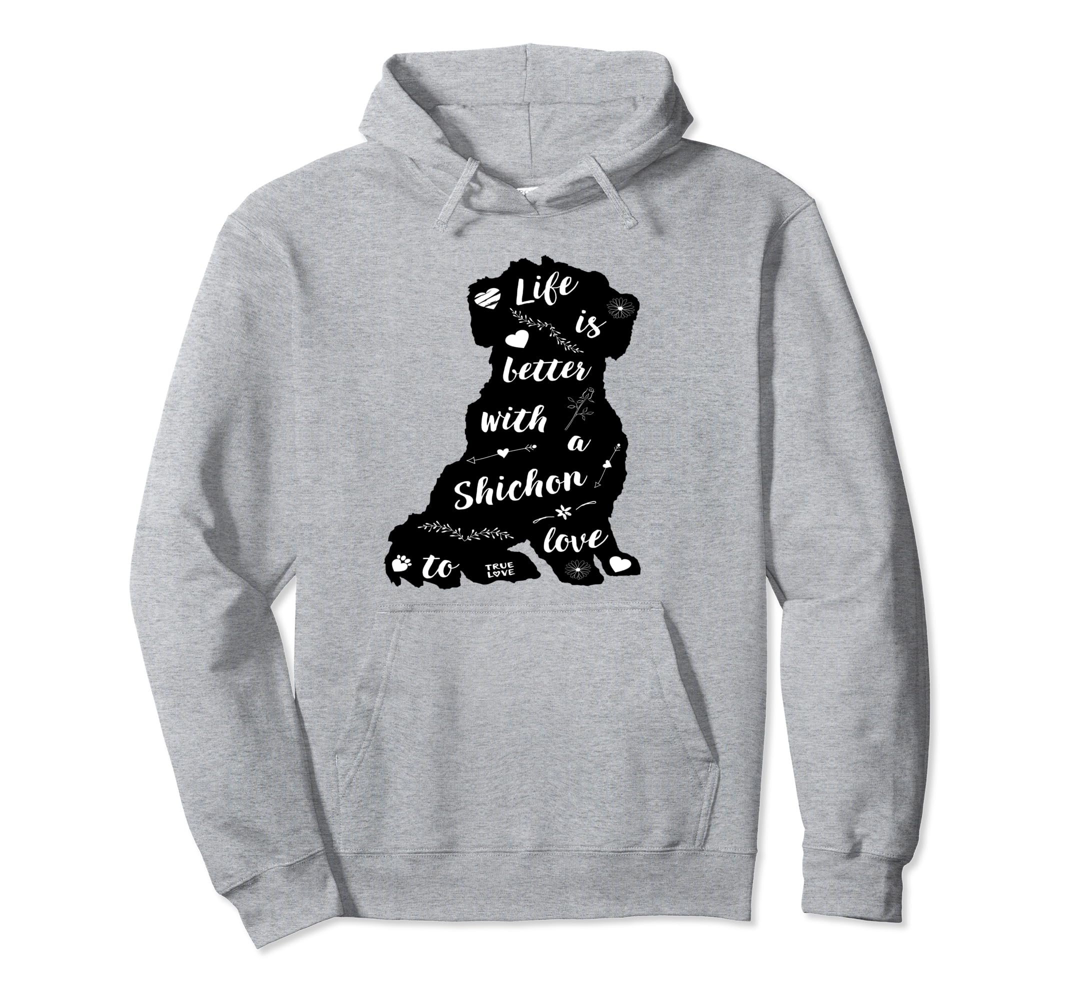 Shichon Dog Design for Shichon Dog Lovers Pullover Hoodie