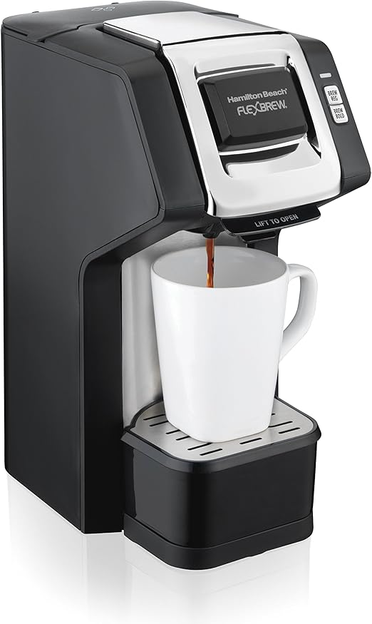 Amazon.com: Cafetera Hamilton Beach FlexBrew de una taza ...