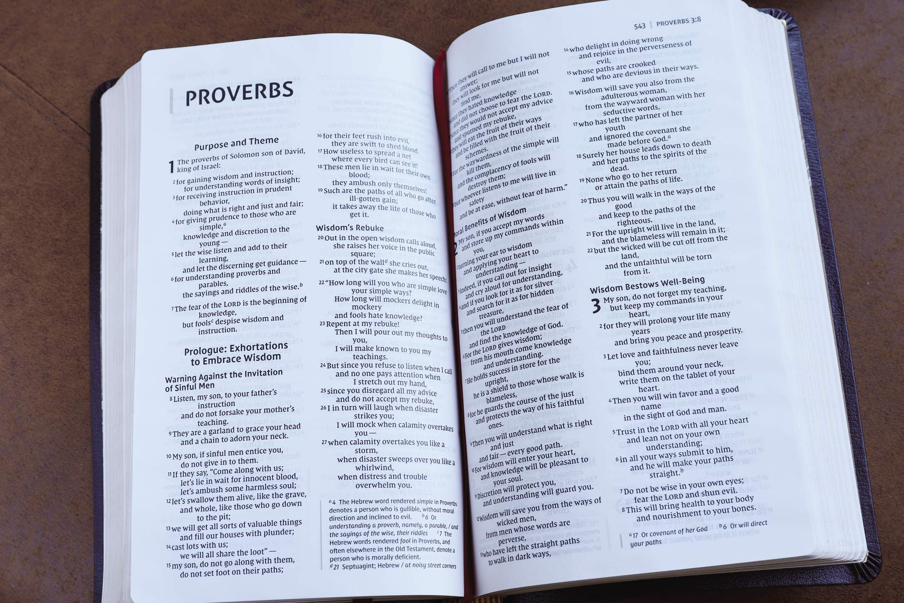 NIV, Thinline Bible, Bonded Leather, Burgundy, Red Letter, Comfort Print