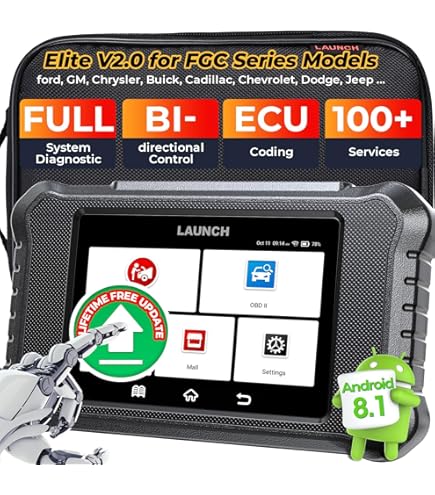 LAUNCH X431 Creader Elite 2.0 BBA OBD2 Car Scanner for BMW
