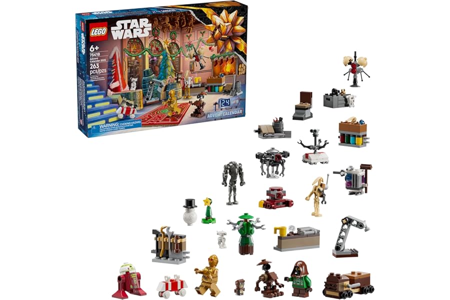 LEGO Star Wars Advent Calendar 2025 — Holiday Countdown with Droid Builds & Exclusive Figures