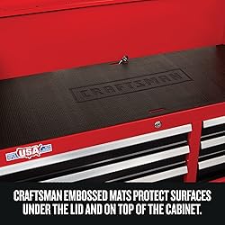 CRAFTSMAN Tool Cabinet with Drawer Liner Roll