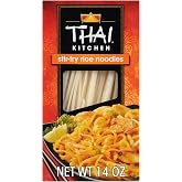 Thai Kitchen Stir Fry Rice Noodles, Gluten Free, Non GMO, Two Ingredients, Quick Cook, For Pad Thai and Other Stir-Fry Dishes, 14 oz