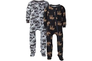 Gerber baby-boys 2-pack Footed Pajamas