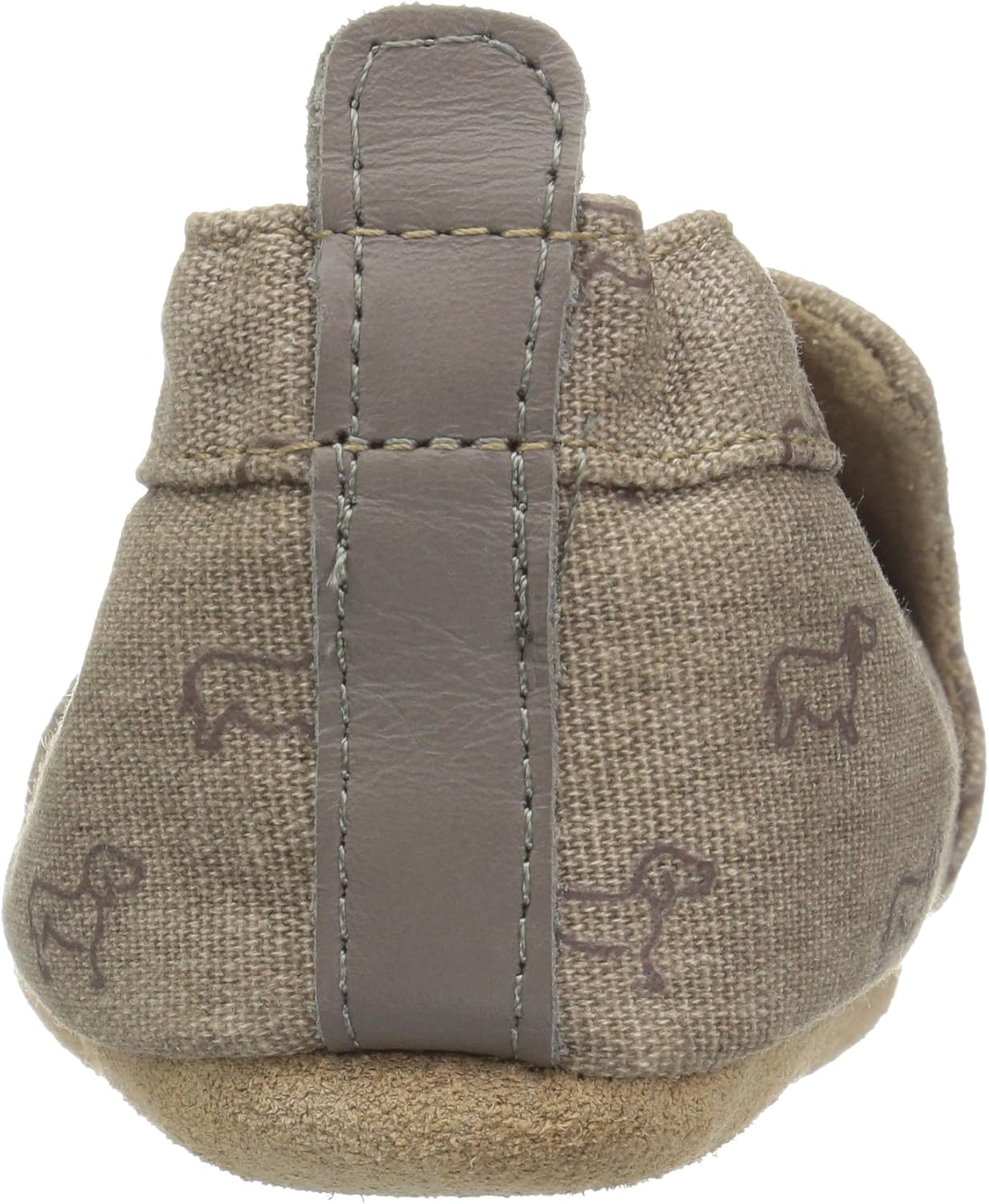  | Robeez Kids' Slip on, Canvas, Puppy Love Crib Shoe | Sneakers