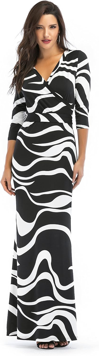 SUNNOW Evening Maxi Dress