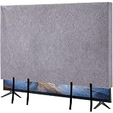 TV Cover for Moving &amp; Packing 60"-65" Felt Flat Screens TV Wrap Protector | Anti-Scratch TV Dust Cover for TV Packing Boxes Protection TV Moving Home Renovation Pet Scratch or Other Furniture, Straps