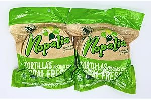 Nopalia Organic Corn & Cactus Tortilla (2 Pack)