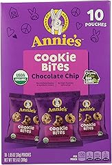 Annie's Organic Chocolate Chip Cookie Bites, 10 Pouches, 10.5 oz
