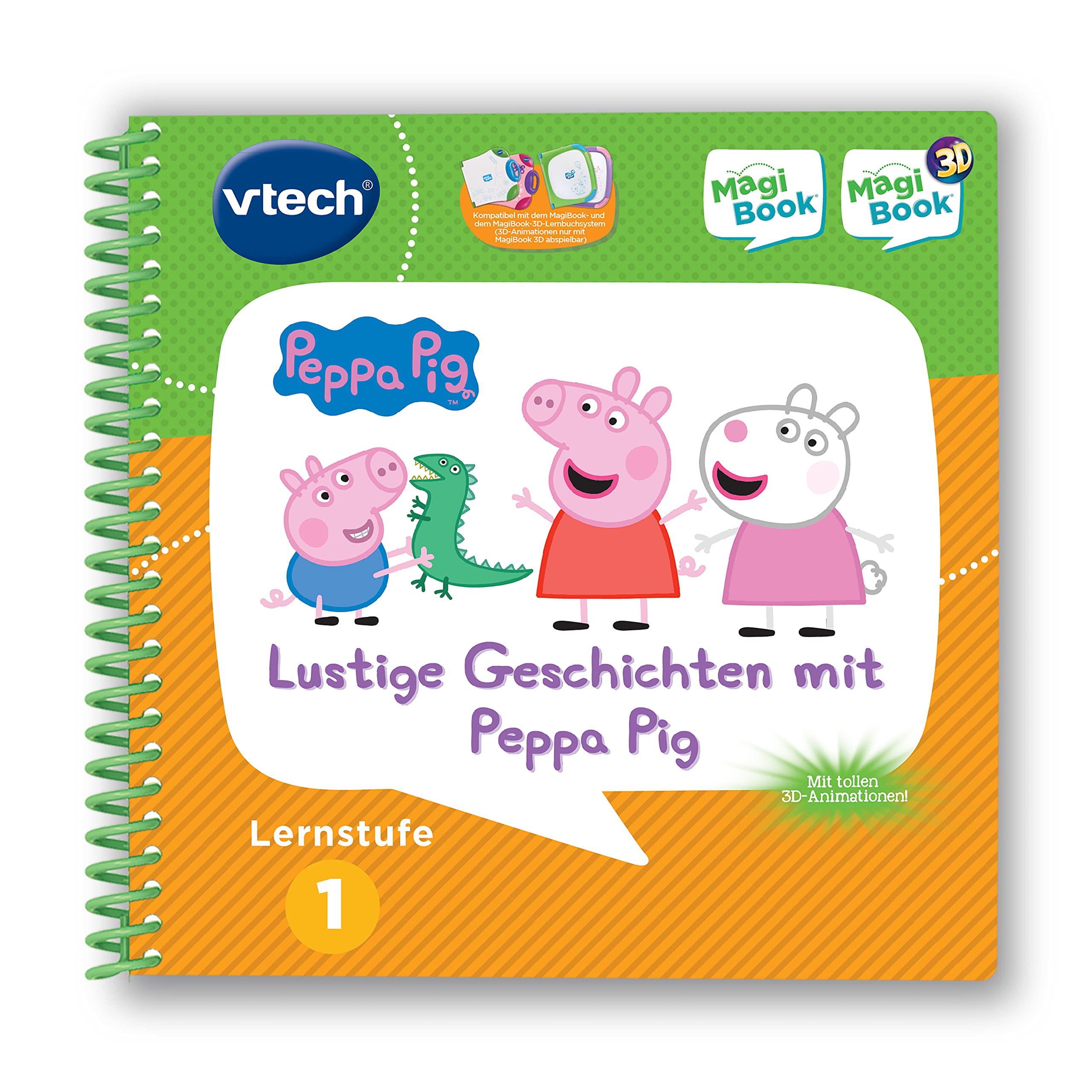 Vtech Learning Level 1 - Funny Stories with Peppa Pig 3D