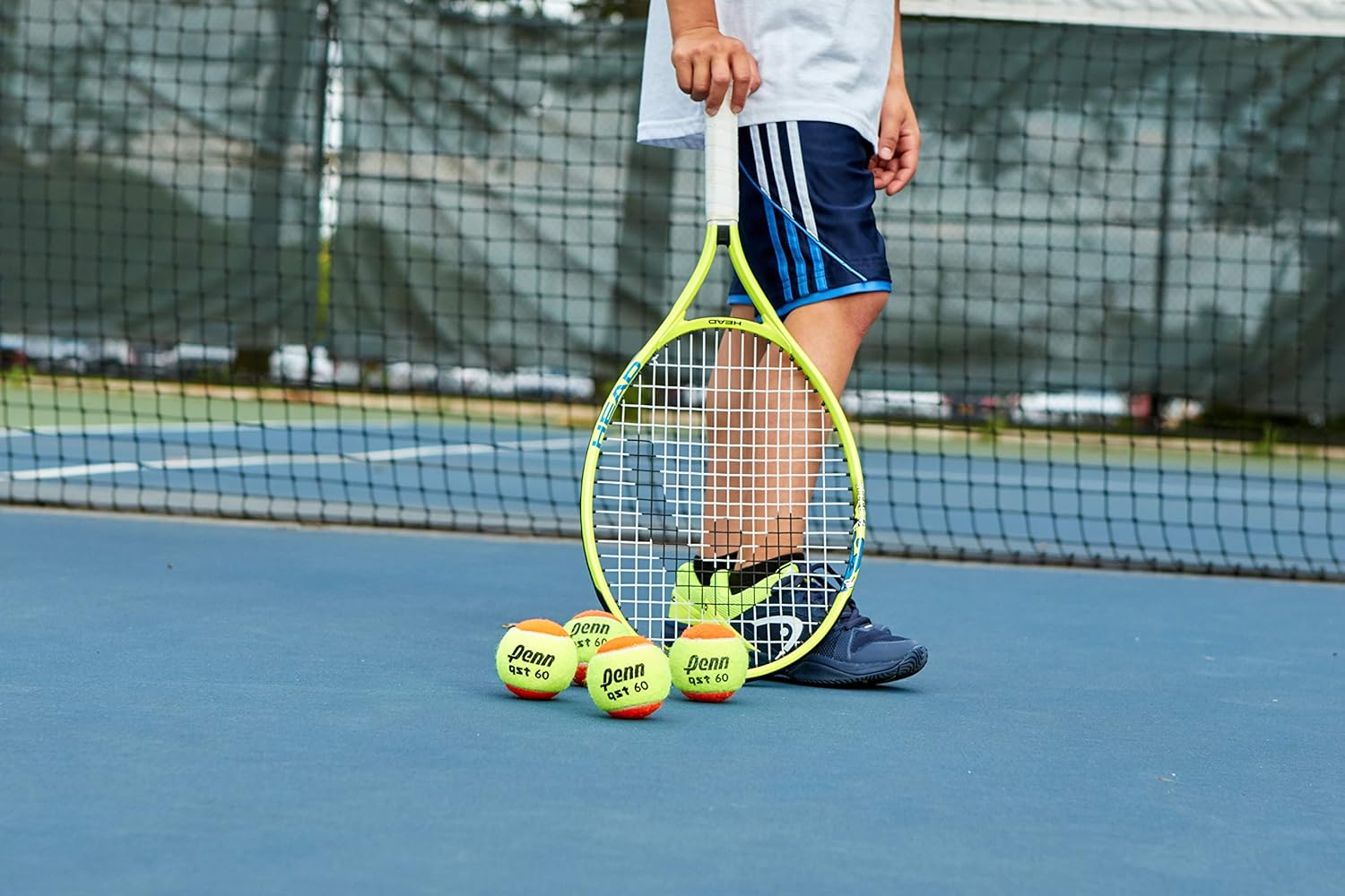 HEAD Speed Kids Tennis Racquet - Beginners Pre-Strung Head Light Balance Jr Racket - 23", Yellow : Garden & Outdoor