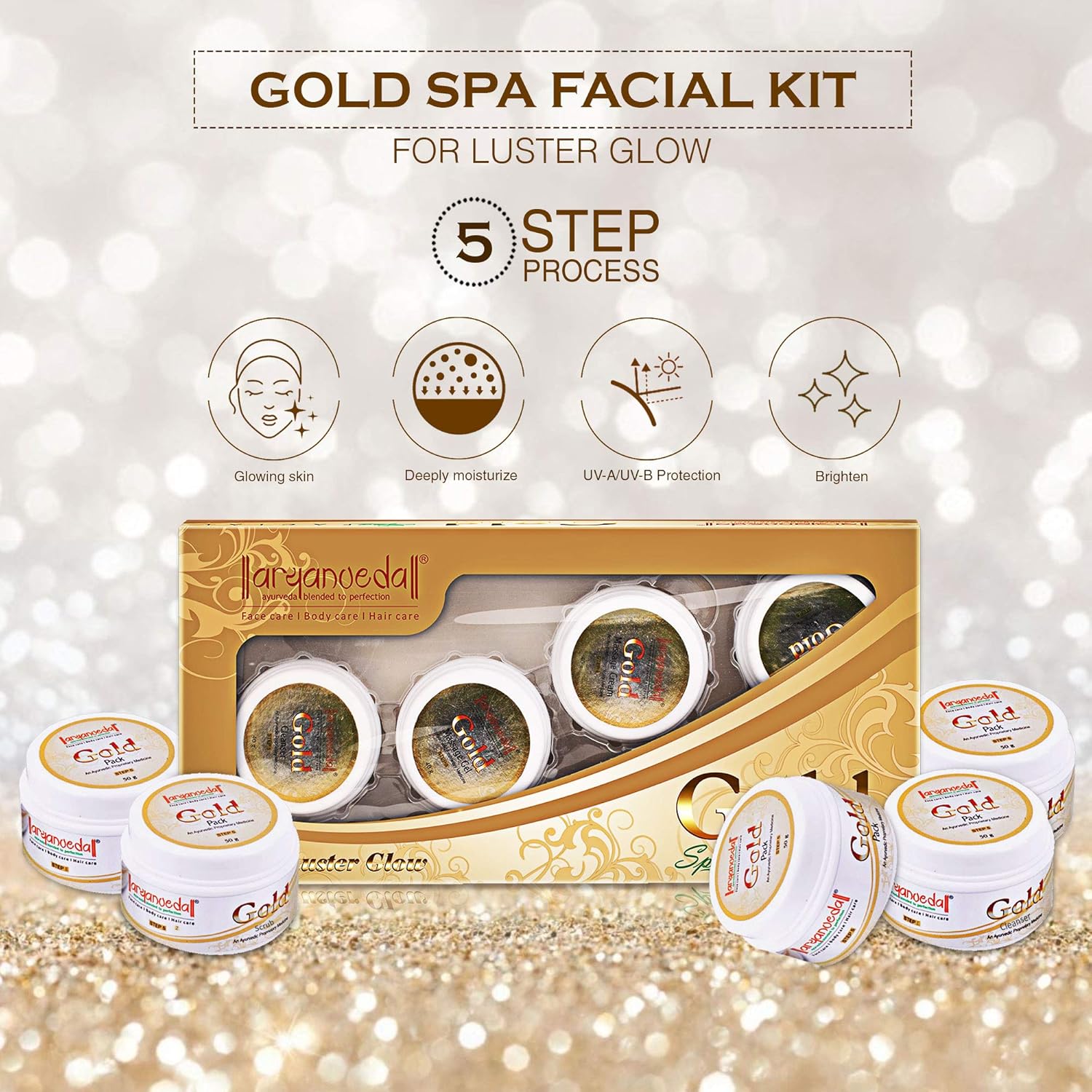 ayurveda gold facial kit review