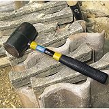 Draper Expert 750g Rubber Mallet Soft Hammer Fibreglass Shaft Shock Absorbing view 8
