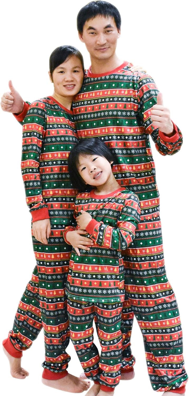 pigiama di natale per la famiglia