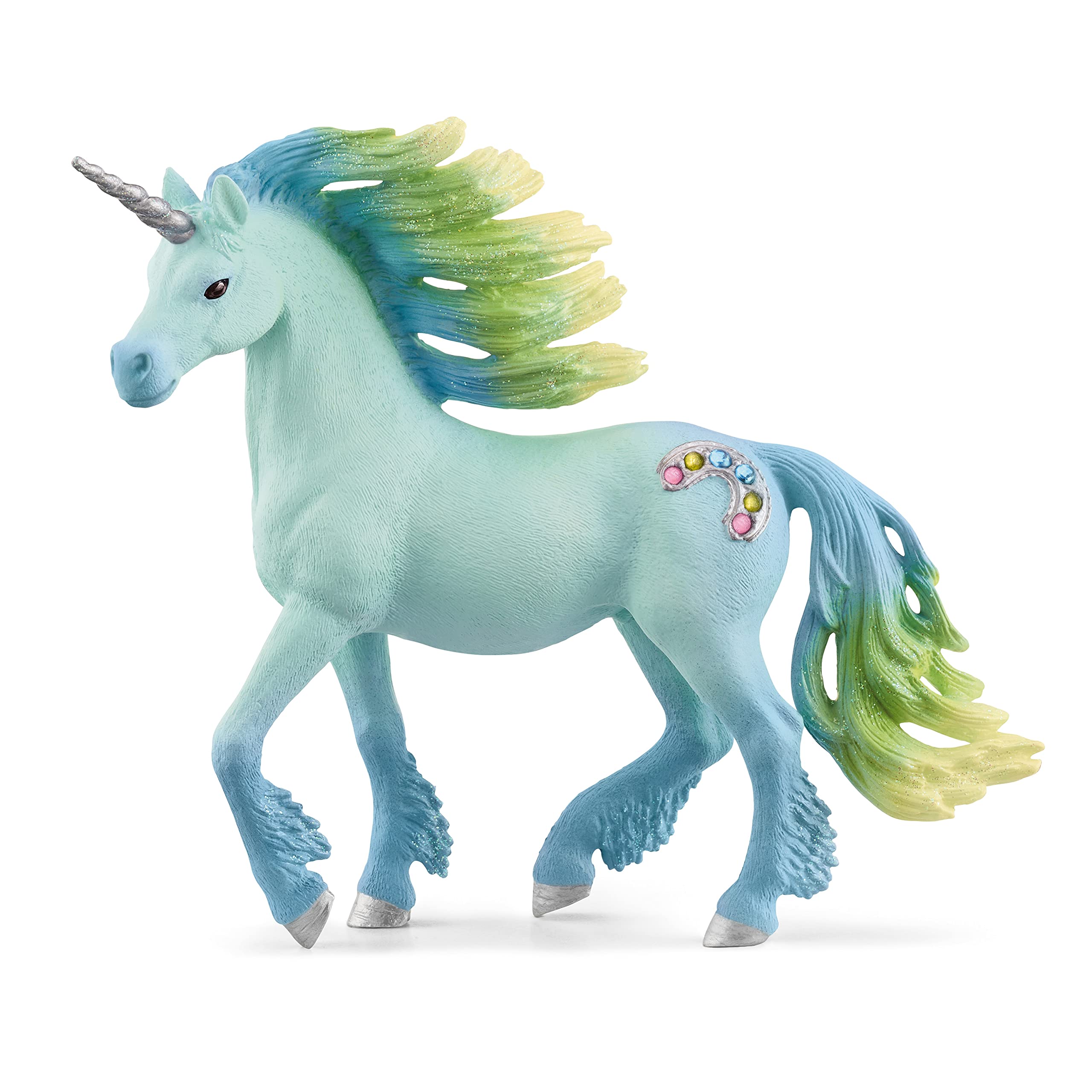 SCHLEICH 70722 Marshmallow Unicorn Stallion bayala Toy Figurine for children aged 5-12 Years