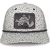 Paramount Outdoors Big Foot Squatch Performance Fishing Rope Cap with Laser Perforation Snapback