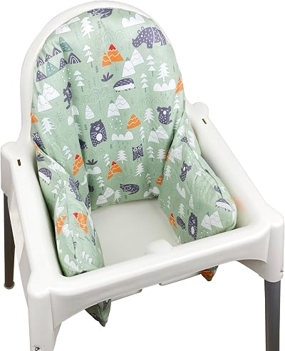 ZARPMA Inflatable Cushion Inner Cover for IKEA Antilop Highchair Green