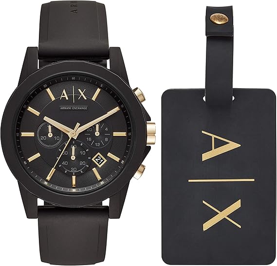 Armani Exchange AX7105 Reloj Armani Exchange Caballero, Correa Silicon