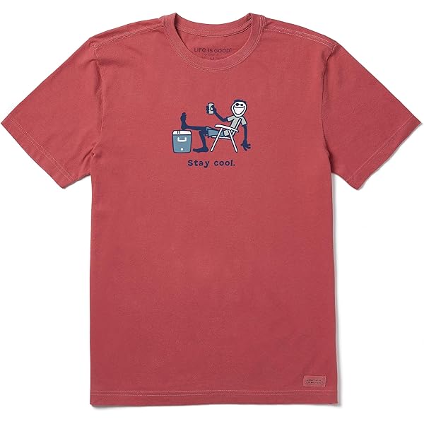 Amazon.com: Life is Good Men's Crusher Tee Shirt, Short Sleeve