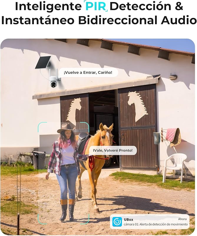 4G LTE Überwachungskameraaussen Aussen Solar SIM Kabellos — Foto 4 von 8