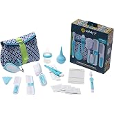 Safety 1st Deluxe Baby Healthcare and Grooming Kit, Arctic Blue, Newborn Baby Essentials, One Size, 25 Pieces