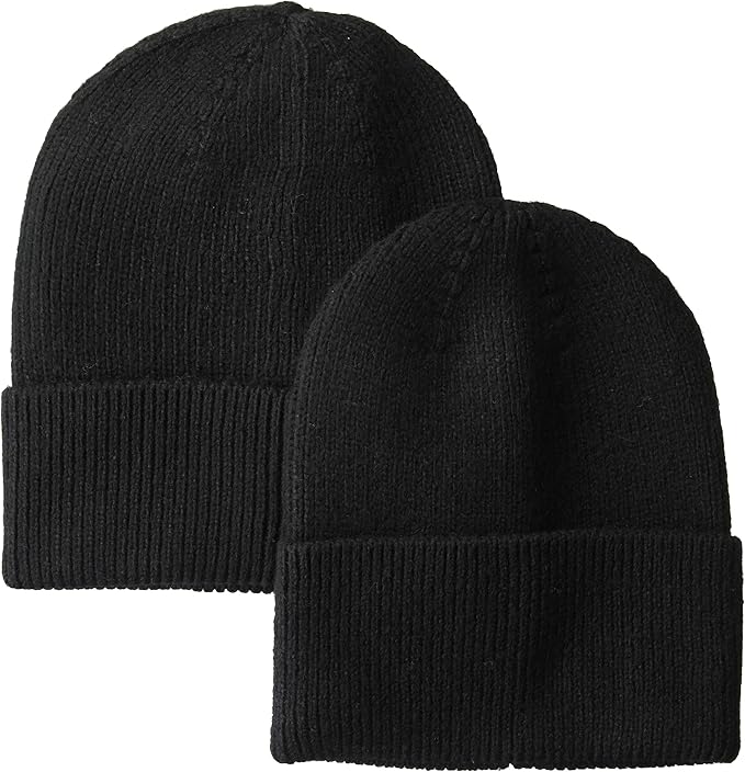 black knit cap