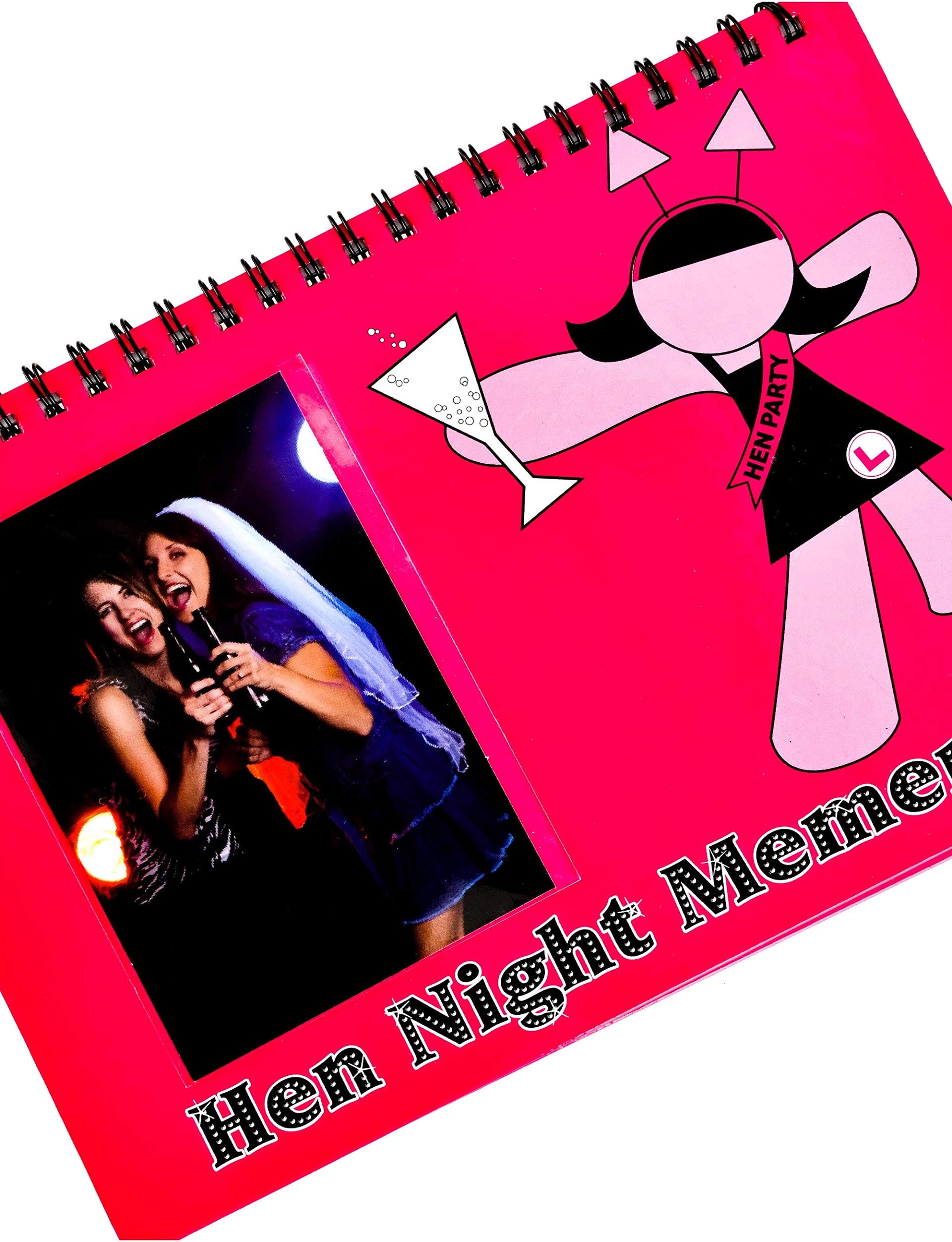 Alandra Hen Party Memento - Photo, Memory, Comments Book