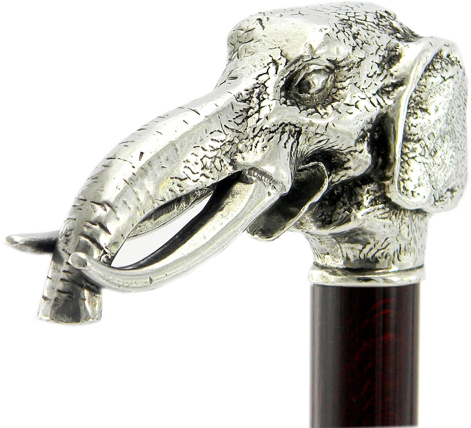 Walking canes for men handle elephant for old metal wood medical