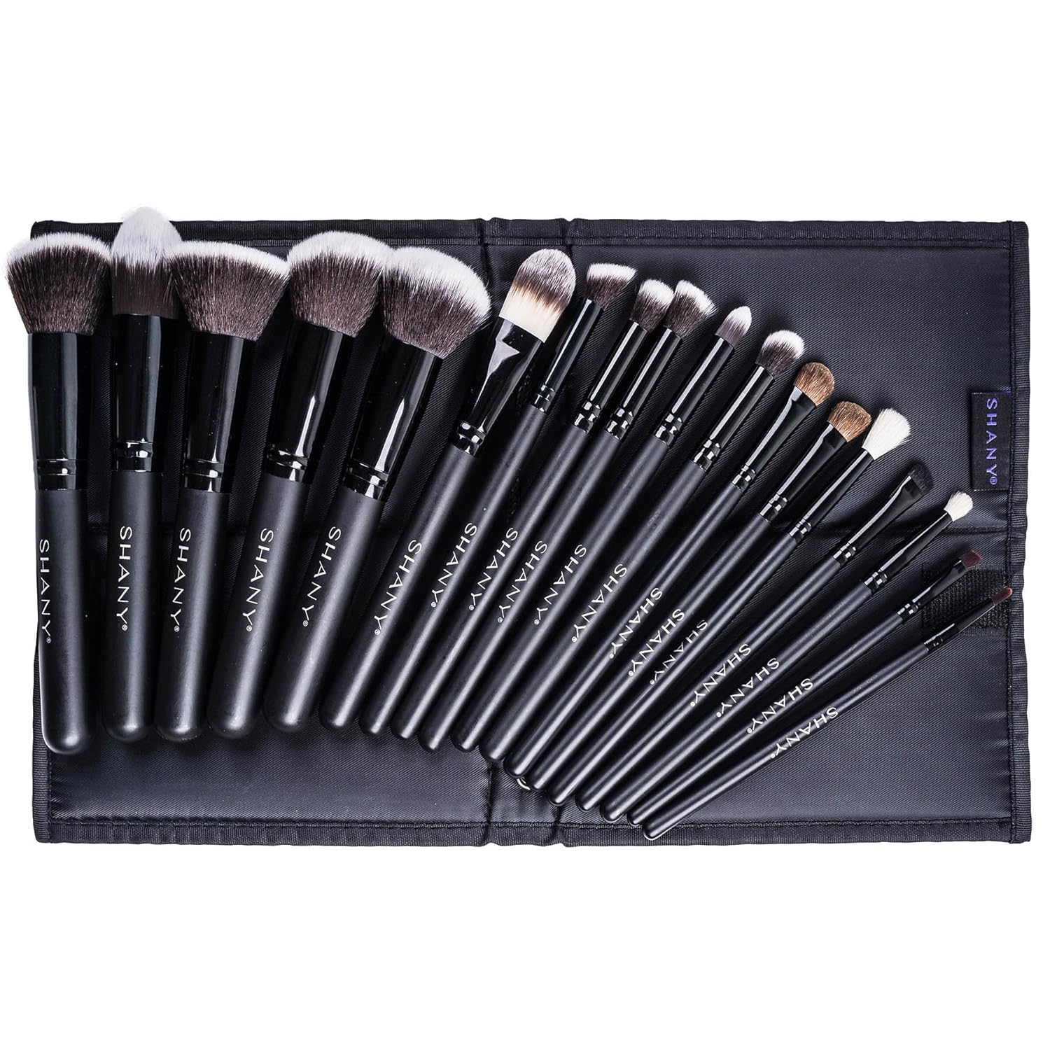 SHANY Artisan’s Easel – Elite Cosmetics Brush Collection, Complete Kabuki Makeup Brush Set with Standing Convertible Brush Holder, 18 pcs: SHANY: Beauty