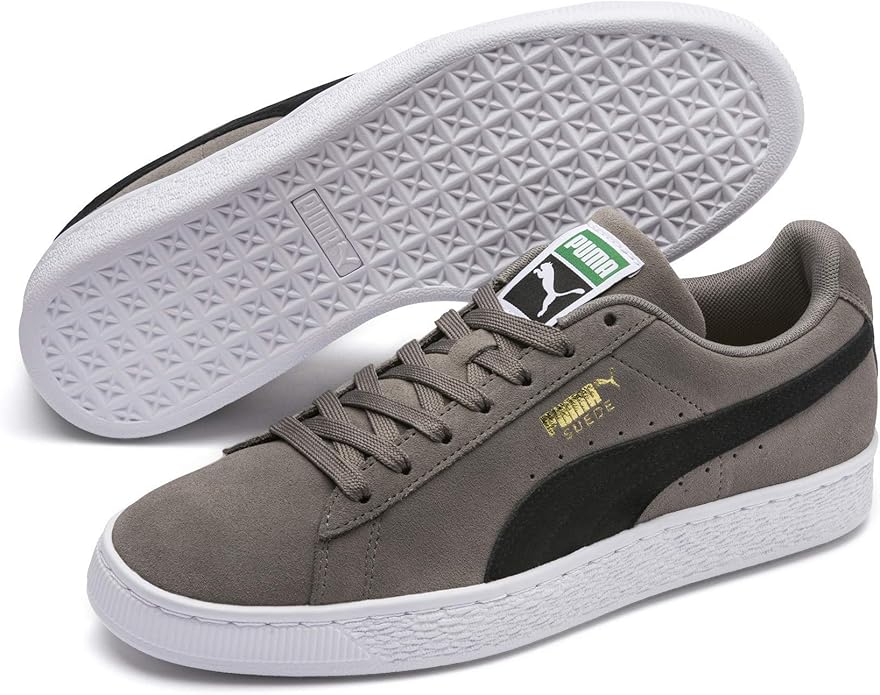 mens puma suede athletic shoe