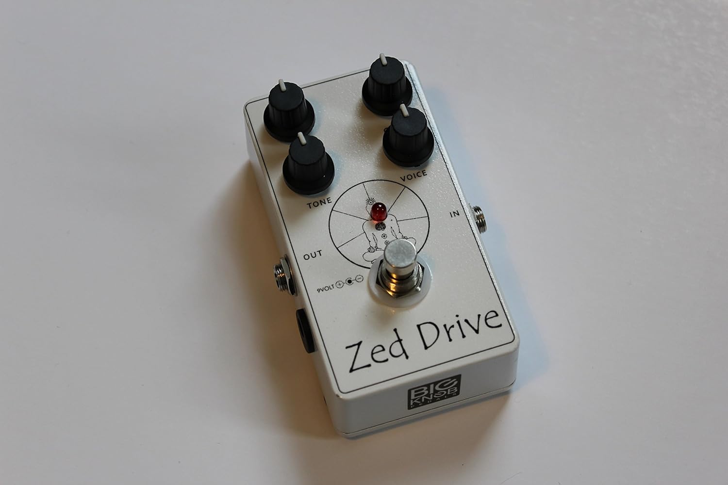 Big Knob Pedals Guitar Distortion Effects Pedal (Zed Drive