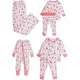 RuffleButts SoftSnooze Dear Santa Holiday Family Matching Pajama Sets