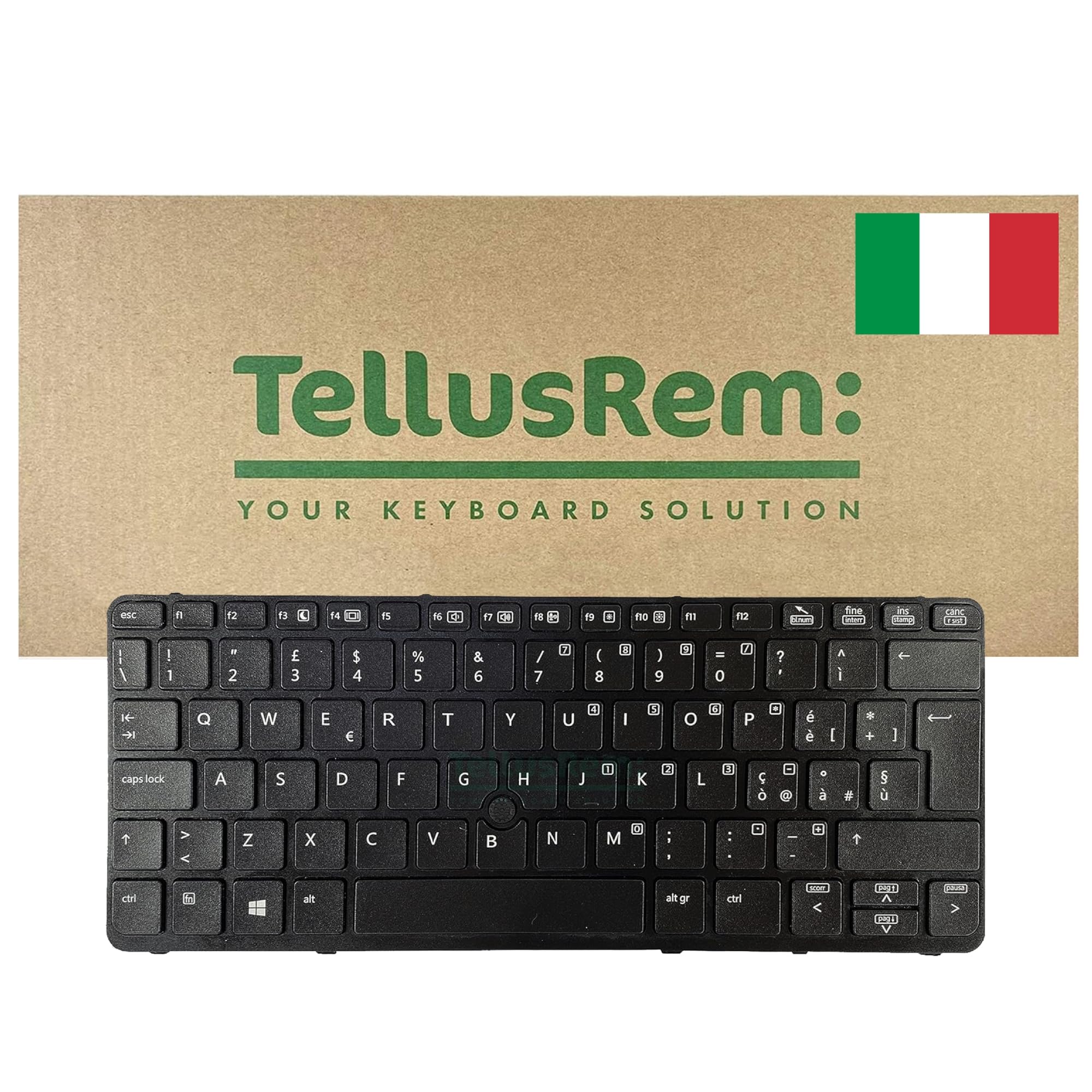 New replacement Italian backlit keyboard for HP 720 G1, 720 G2, 725 G1, 725 G2, 820 G1, 820 G2