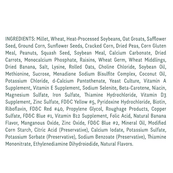 WILD HARVEST WH-83541 WILD HARVEST ADVANCED NUTRITION DIET FOR COCKATIELS, 4.5-POUND