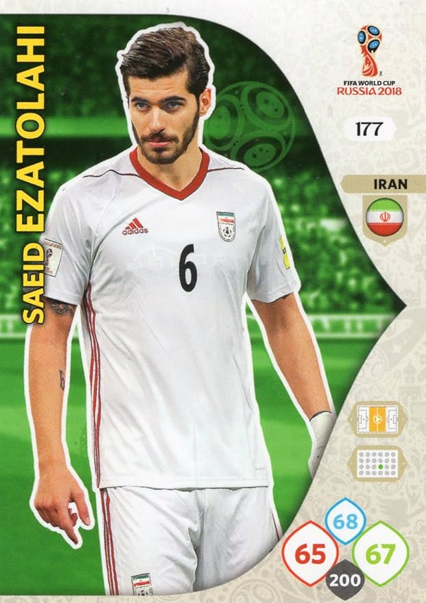 Adrenalyn Xl Fifa World Cup 2018 Full 9 Card Iran Team Set Amazon De Sport Freizeit