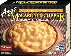 Amy's Frozen Meals, Mac and Cheese, 9.0 oz | Made with Organic Pasta and Cheddar Cheese
