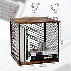 Ksuefao Cube Storage Organizer, Small Bookshelf