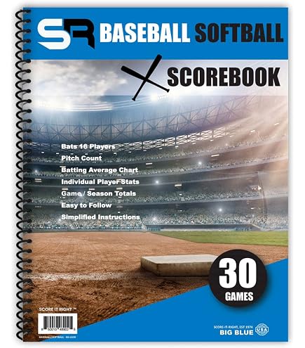 Carnet De Scores Glover's Pour Baseball/softball BB-100 - 30 Parties, Neuf Sous Blister