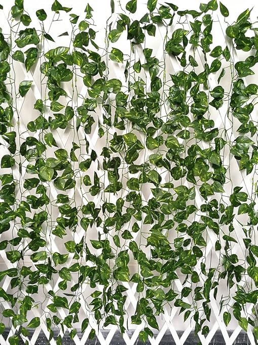 Artificial Ivy Foliage Flowers Fake Ivy Netting for Wall/Outdoor/Indoor