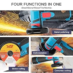 Angle Grinder, Geevorks Grinders Power Tools 12 V