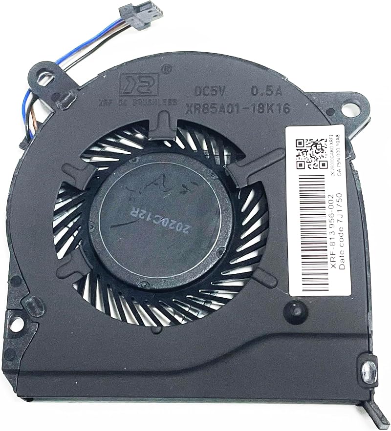 Fleshy Leaf CPU Cooling Fan for HP Pavilion 14-CE TPN-Q207 Discrete Graphics